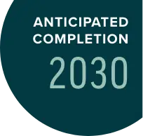 Anticipated completion 2020.